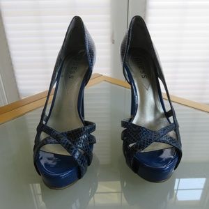 Blue Heels Excellent Used Condition